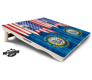 State Flag Designs South Dakota to Wyoming Cornhole Boards - Pro Solution Lite Series by Cornhole Solutions, Southern home decor detail photo 6