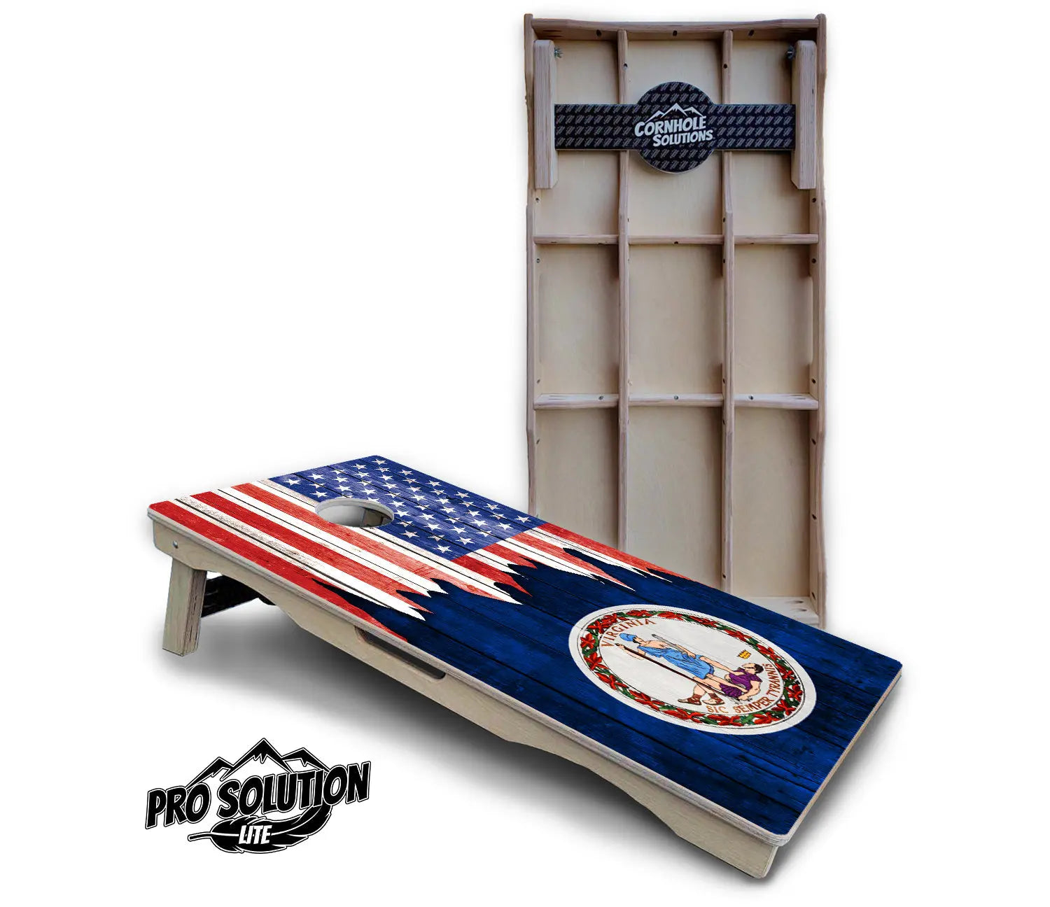 State Flag Designs South Dakota to Wyoming Cornhole Boards - Pro Solution Lite Series by Cornhole Solutions, Southern home decor detail photo 14