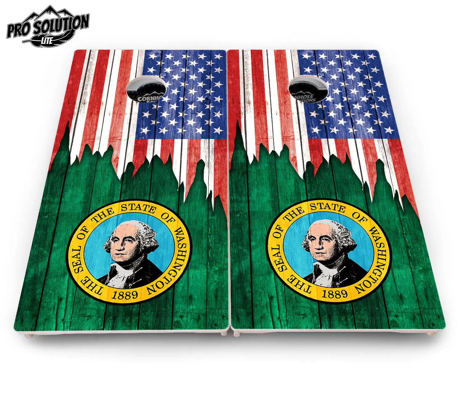 State Flag Designs South Dakota to Wyoming Cornhole Boards - Pro Solution Lite Series by Cornhole Solutions, Southern home decor detail photo 17