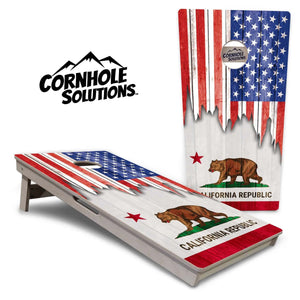 State Flags Alabama to Georgia Cornhole Boards - Professional Tournament Series by Cornhole Solutions, custom cornhole board detail photo 13