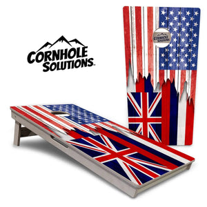 State Flags Hawaii to Maryland Cornhole Boards - Professional Tournament Series by Cornhole Solutions, custom cornhole board detail photo 2