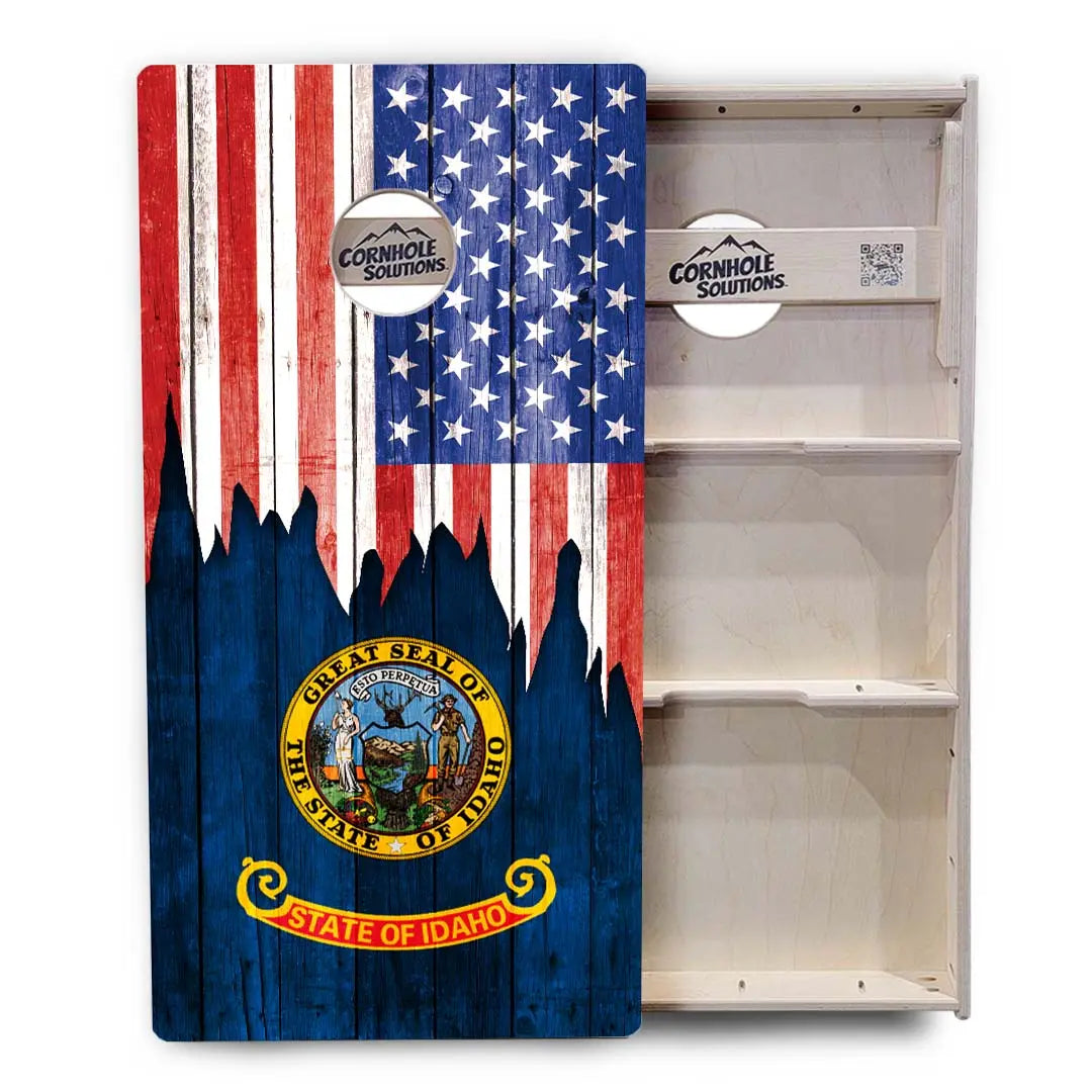 State Flags Hawaii to Maryland Cornhole Boards - Professional Tournament Series by Cornhole Solutions, custom cornhole board detail photo 8