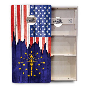 State Flags Hawaii to Maryland Cornhole Boards - Professional Tournament Series by Cornhole Solutions, custom cornhole board detail photo 12