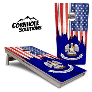 State Flags Hawaii to Maryland Cornhole Boards - Professional Tournament Series by Cornhole Solutions, custom cornhole board detail photo 19