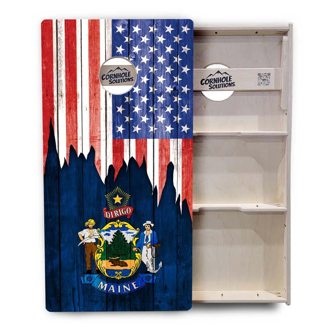 State Flags Hawaii to Maryland Cornhole Boards - Professional Tournament Series by Cornhole Solutions, custom cornhole board detail photo 22