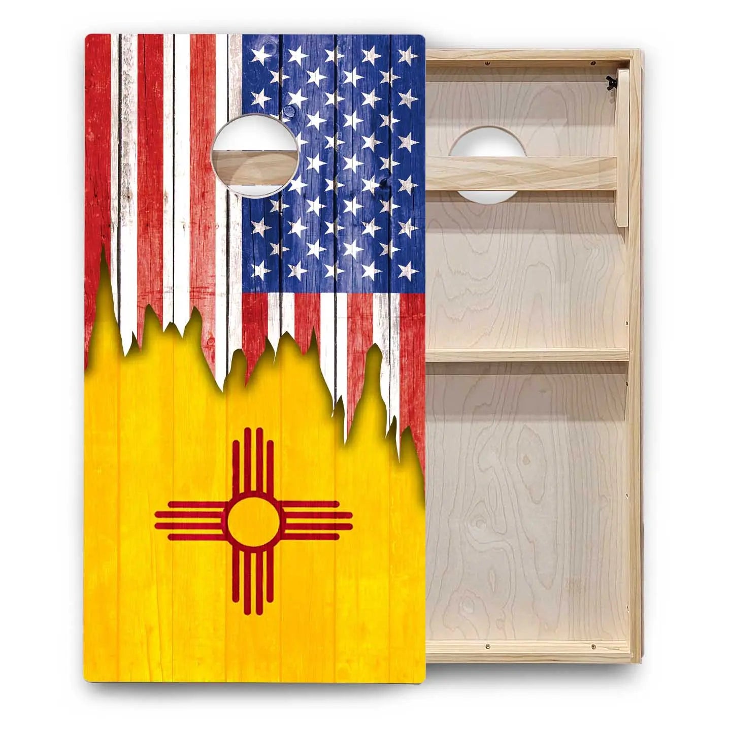 State Flags New Mexico to South Carolina Cornhole Boards - Backyard Series Cornhole Solutions