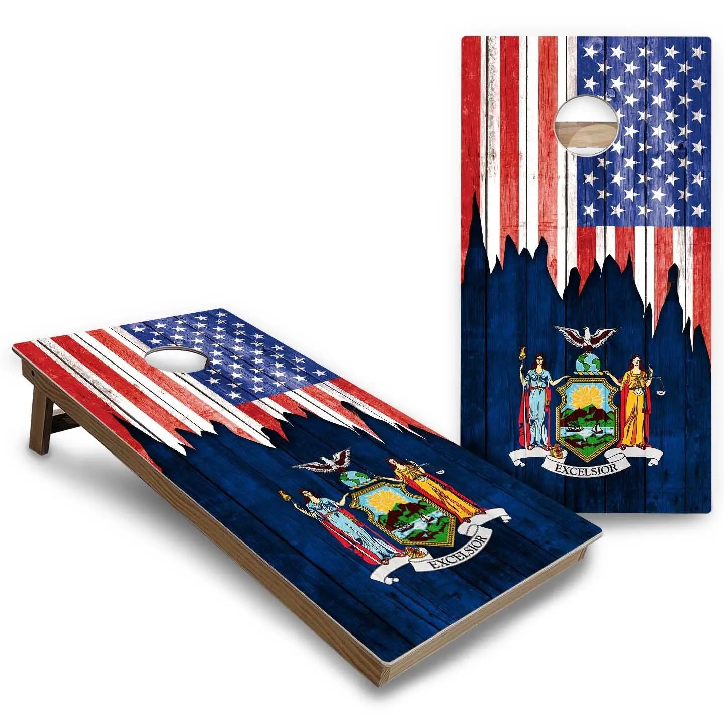 State Flags New Mexico to South Carolina Cornhole Boards - Backyard Series Cornhole Solutions