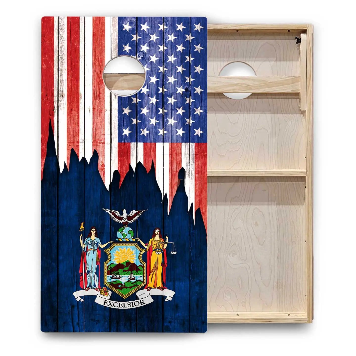 State Flags New Mexico to South Carolina Cornhole Boards - Backyard Series Cornhole Solutions