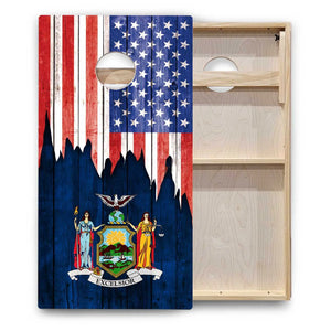 State Flags New Mexico to South Carolina Cornhole Boards - Backyard Series Cornhole Solutions