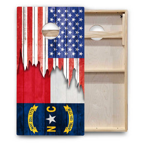 State Flags New Mexico to South Carolina Cornhole Boards - Backyard Series Cornhole Solutions