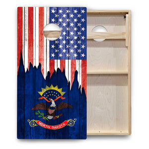State Flags New Mexico to South Carolina Cornhole Boards - Backyard Series Cornhole Solutions