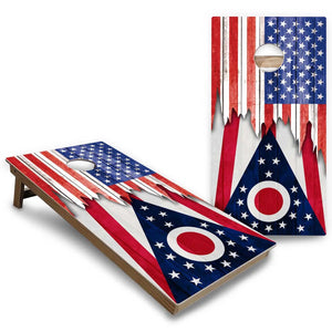 State Flags New Mexico to South Carolina Cornhole Boards - Backyard Series Cornhole Solutions