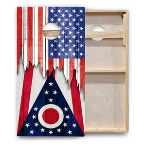 State Flags New Mexico to South Carolina Cornhole Boards - Backyard Series Cornhole Solutions
