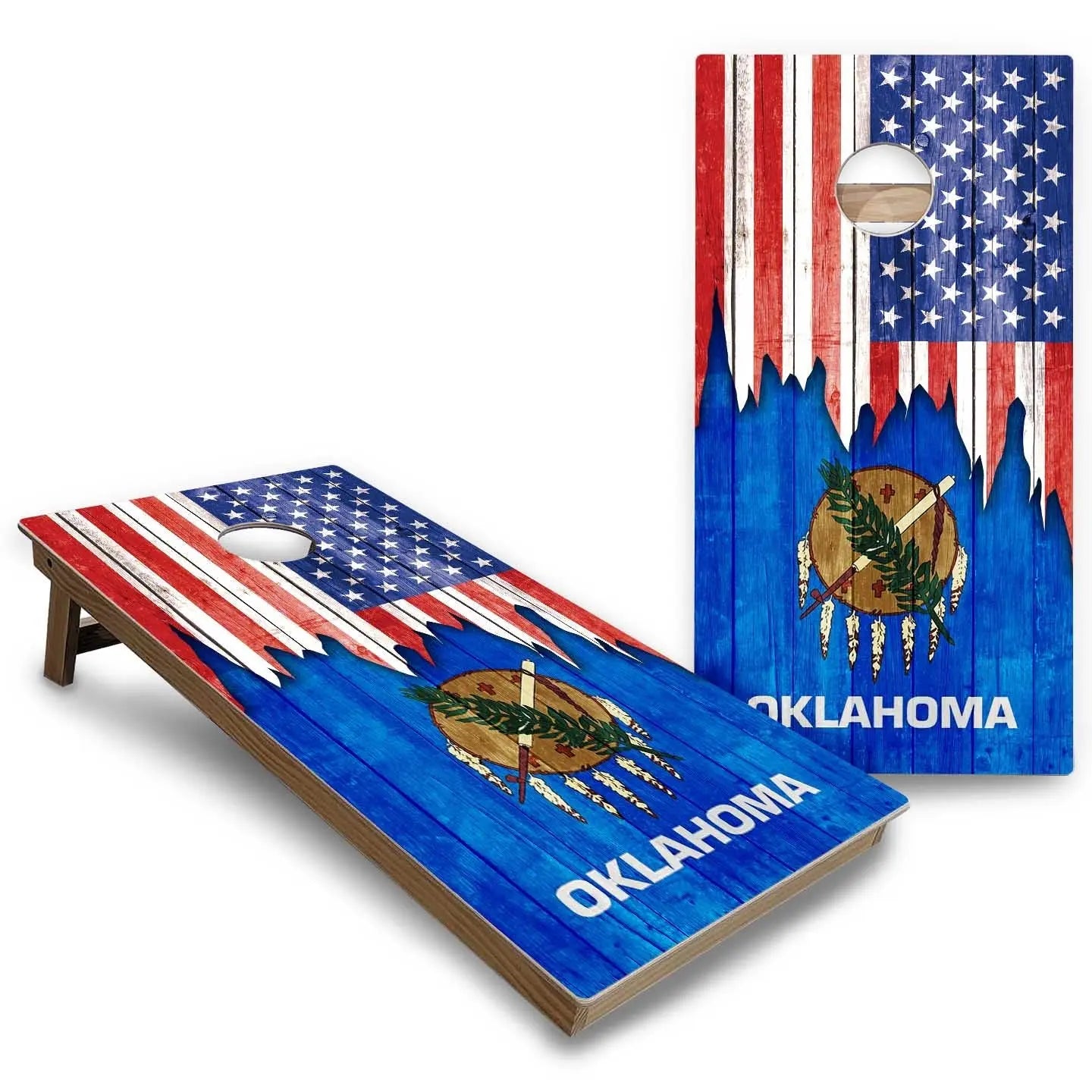 State Flags New Mexico to South Carolina Cornhole Boards - Backyard Series Cornhole Solutions