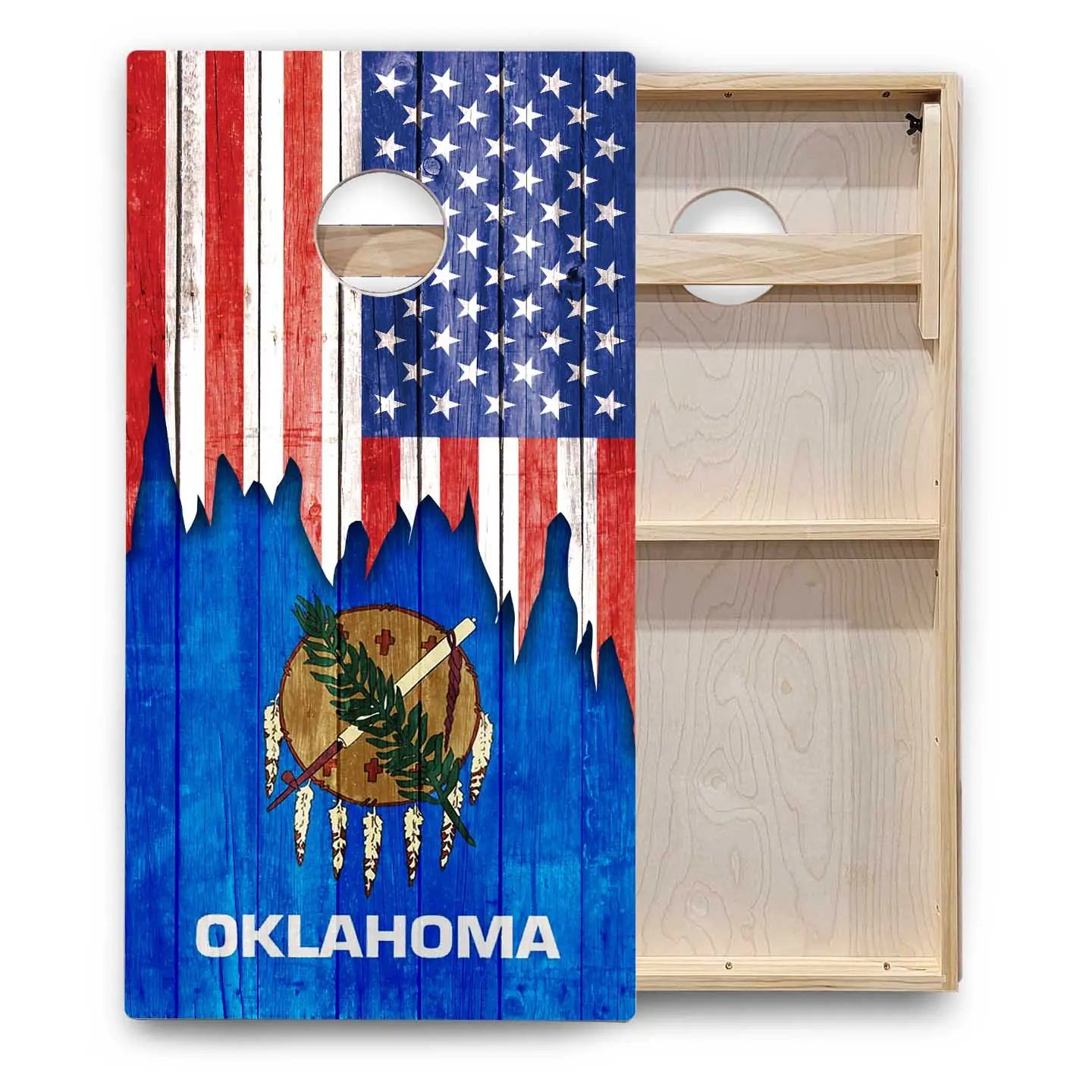 State Flags New Mexico to South Carolina Cornhole Boards - Backyard Series Cornhole Solutions