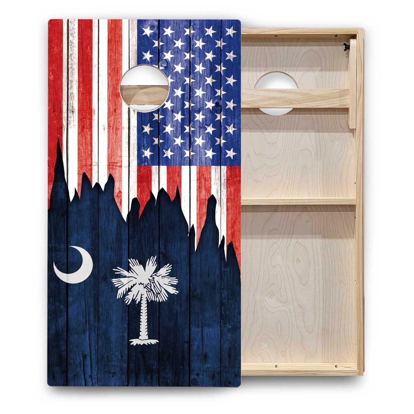 State Flags New Mexico to South Carolina Cornhole Boards - Backyard Series Cornhole Solutions