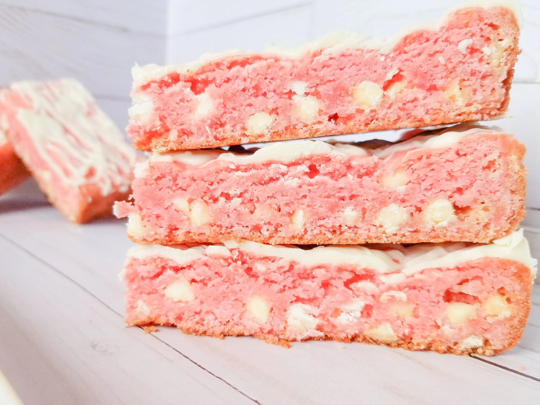 Strawberry Blondies by Let's Get Baked Artisan Desserts, cakes & dessert bars detail photo 3