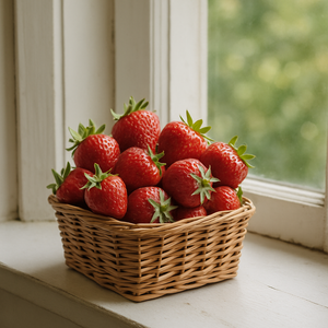 Strawberry Lip Balm by Dewdrop Mystique LLC, natural skincare detail photo 3