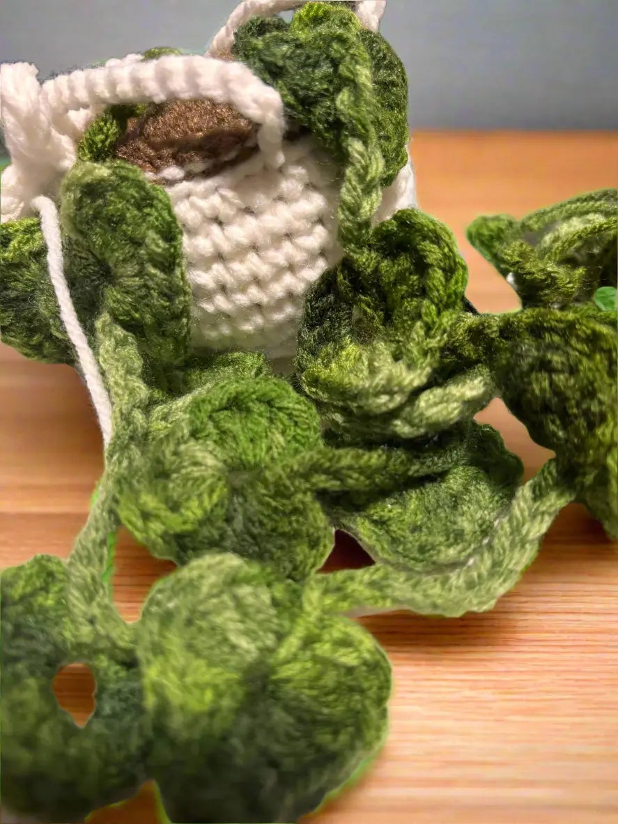 crochet succulent hanging plant Strings of Hearts Crochet Plant Faux Decor | Main Street