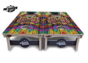 Sugar Skull Cornhole Boards - Pro Solution Lite Series - Colorful Cornhole Solutions