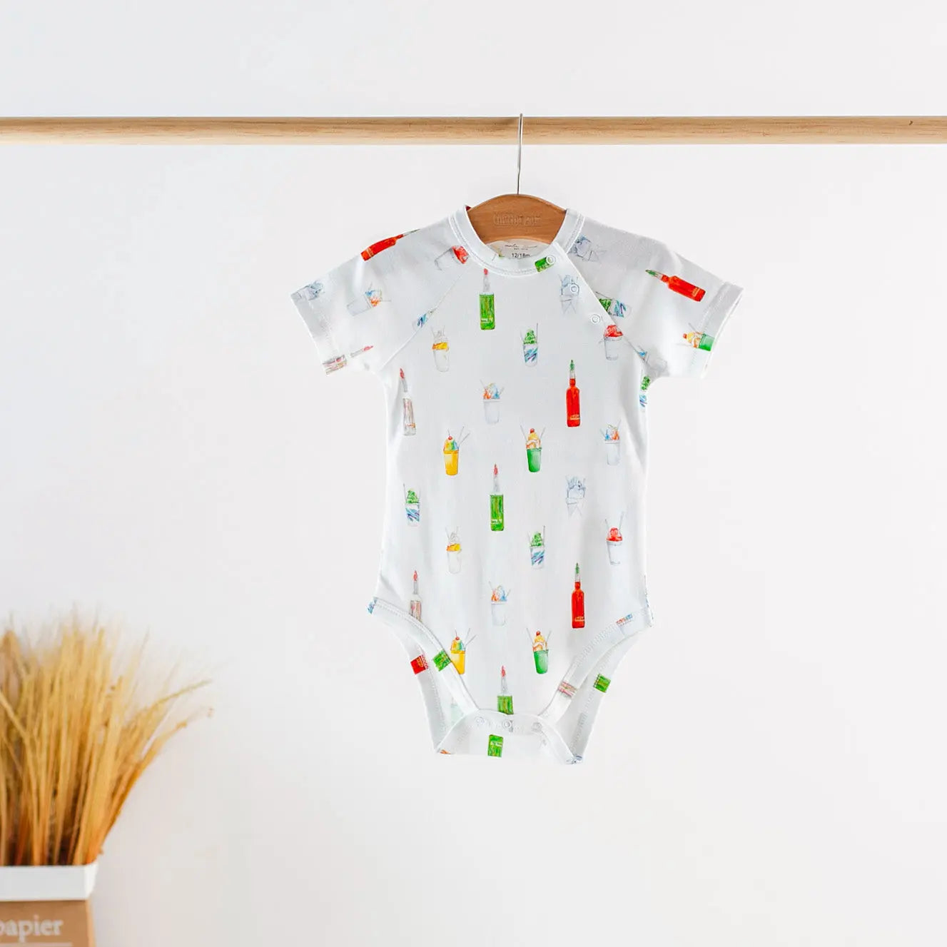 Sugar, Ice, & Everything Nice Organic Cotton Onesie Nola Tawk