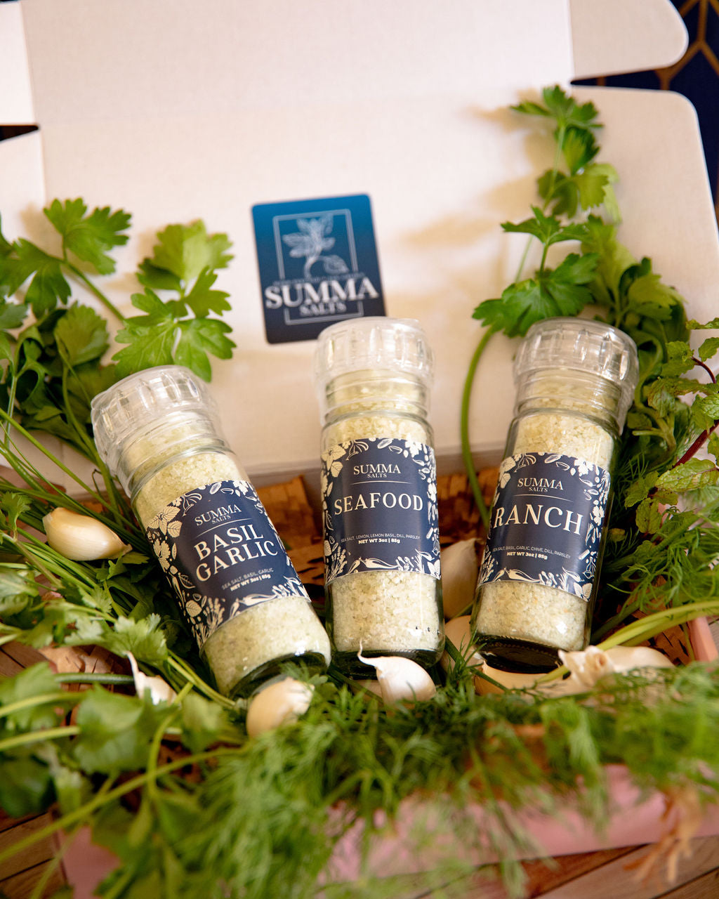 The Perfect Herb Blend Giftbox by Summa Salts