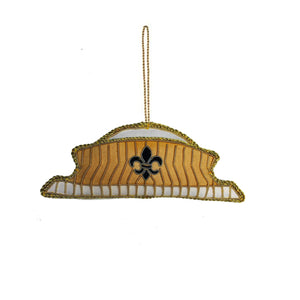 Superdome Embroidered Christmas Ornament Nola Tawk