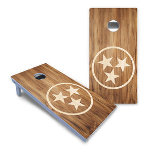 TN Tri-Star Cornhole Boards - All Weather Series by Cornhole Solutions, custom cornhole board detail photo 2