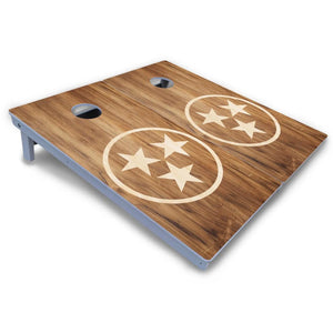 TN Tri-Star Cornhole Boards - All Weather Series by Cornhole Solutions, custom cornhole board detail photo 3