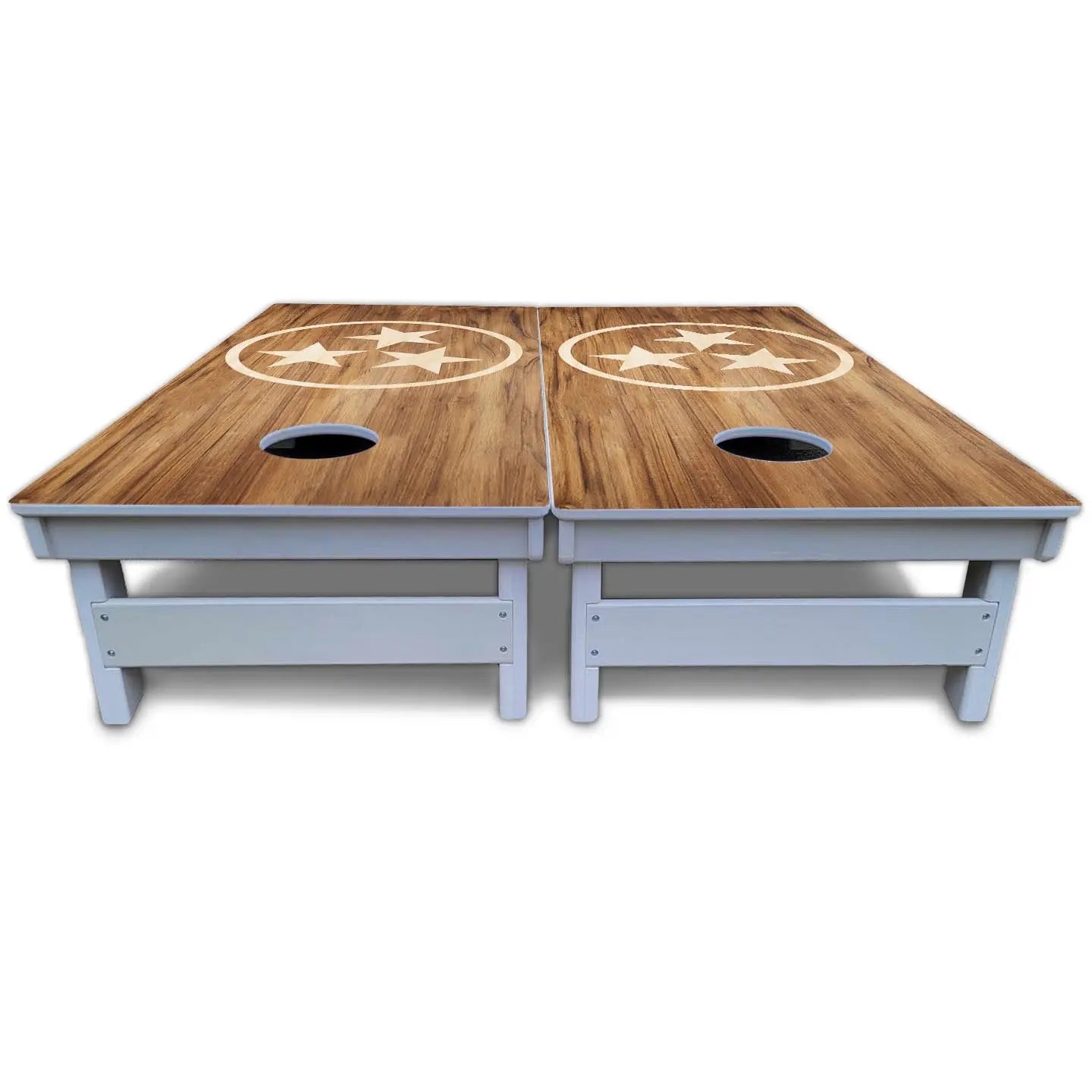 TN Tri-Star Cornhole Boards - All Weather Series by Cornhole Solutions, custom cornhole board detail photo 5