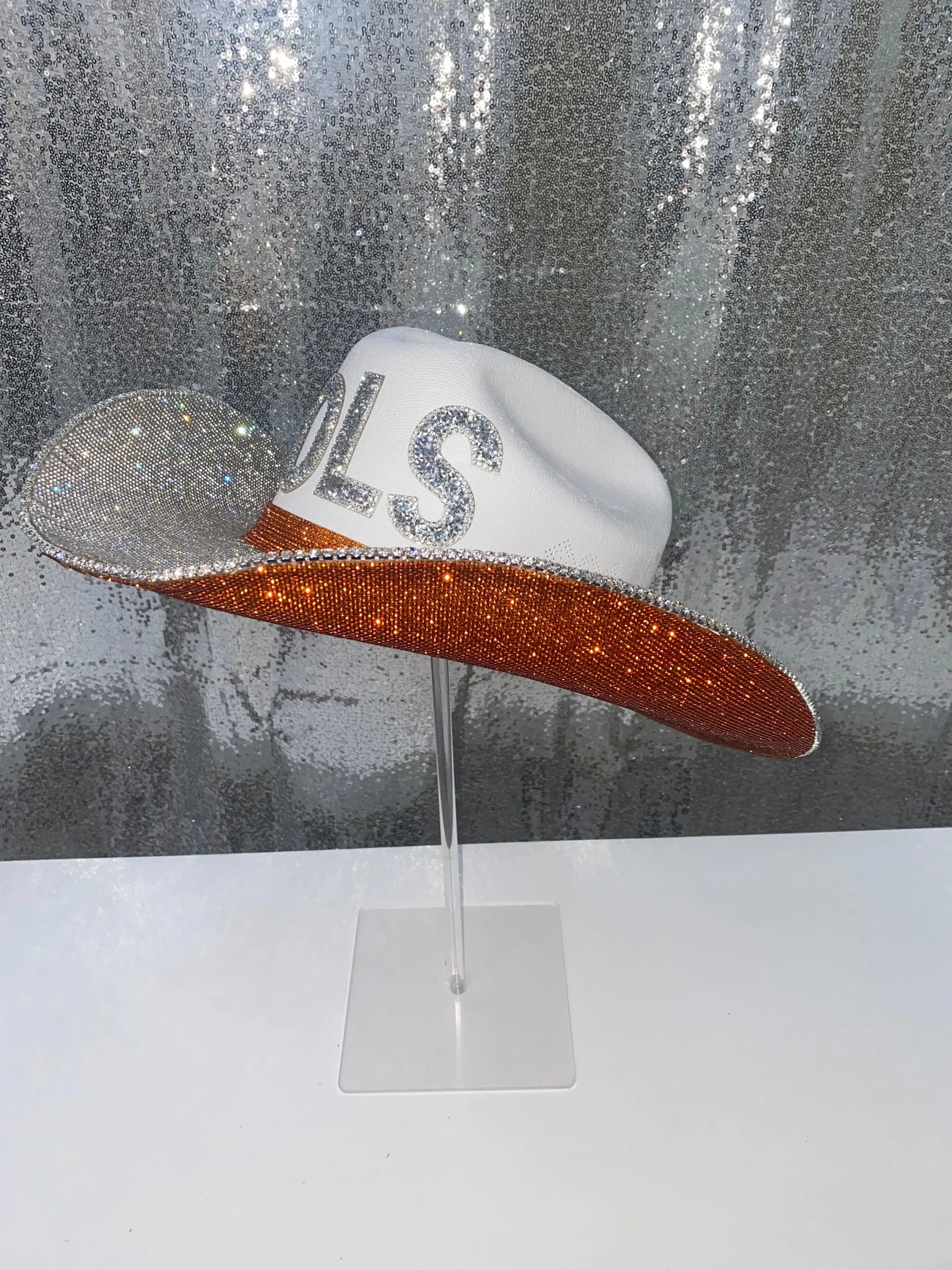 TN VOLS Hat by Rhinestone Cowgirl, Southern lifestyle apparel detail photo 3