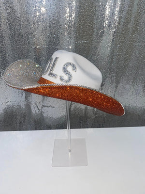 TN VOLS Hat by Rhinestone Cowgirl, Southern lifestyle apparel detail photo 3
