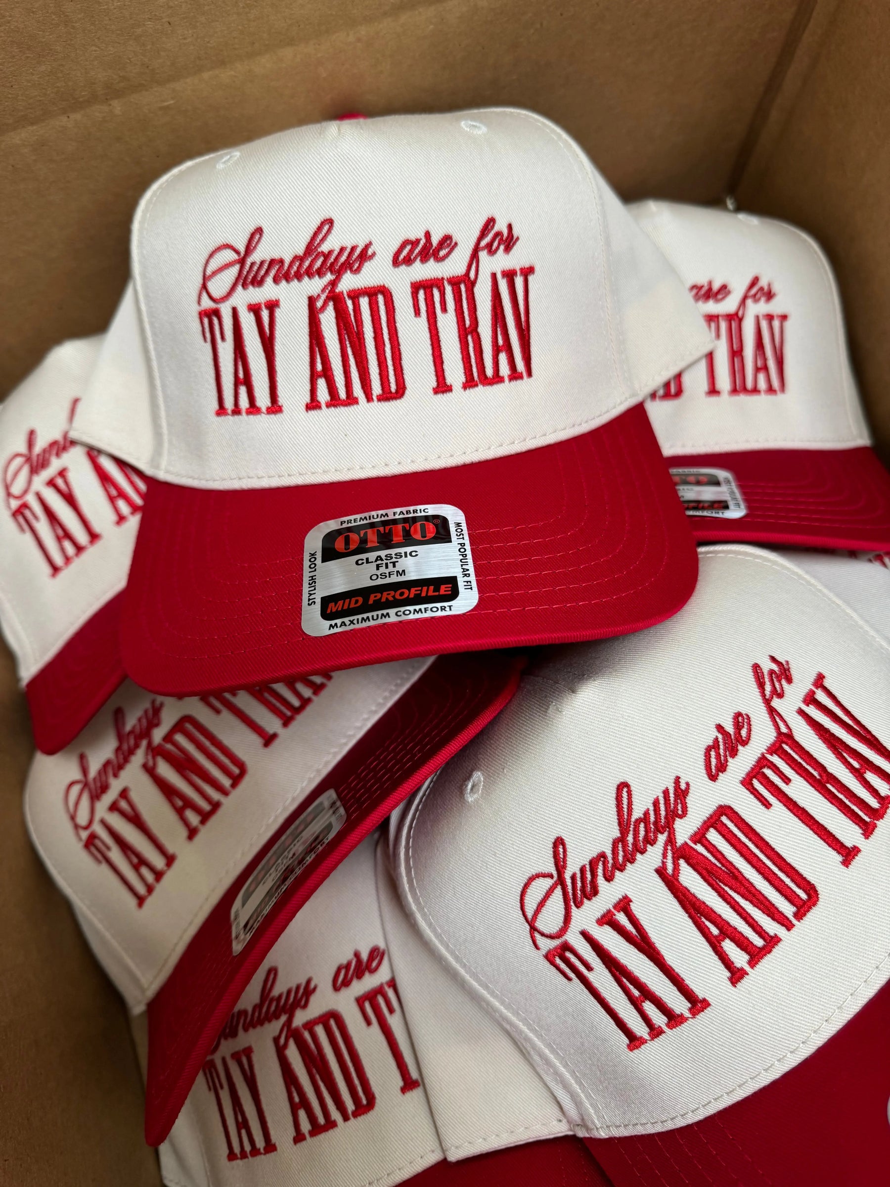 Tay & Trav Trucker Hats by KenzKustomz, Southern lifestyle apparel detail photo 8