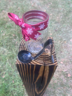 Tea Light Candle Holder by Redbeard's Forge LLC, Southern food gift detail photo 3
