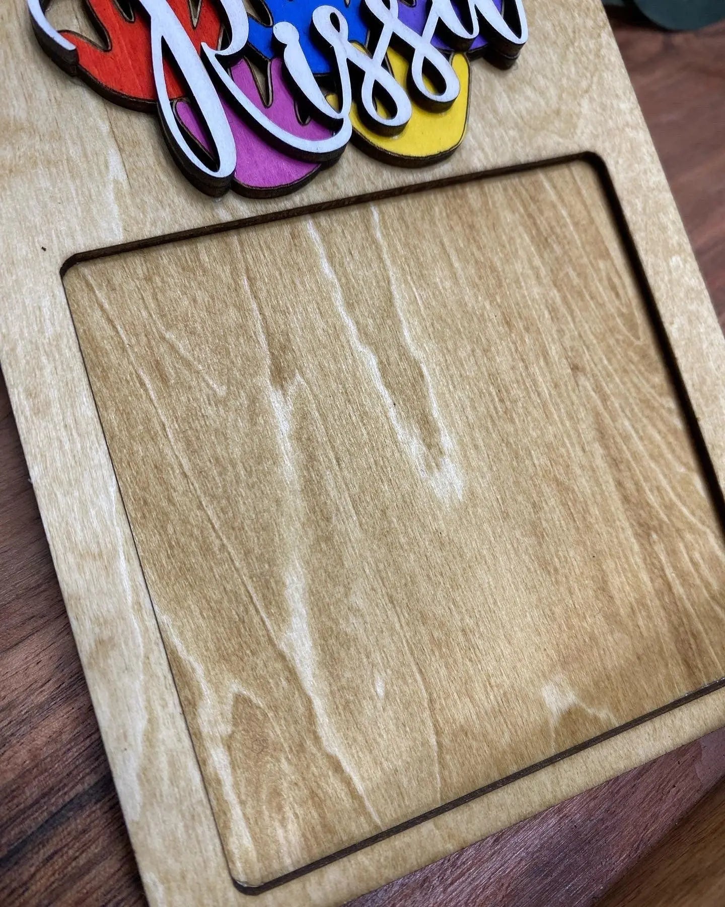 Teacher Post It Note Holder by Poor Hog Customs, Southern food gift detail photo 3