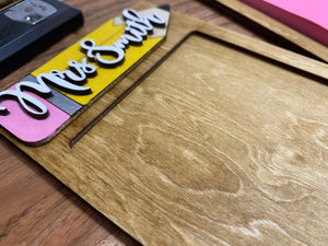 Teacher Post It Note Holder by Poor Hog Customs, Southern food gift detail photo 5