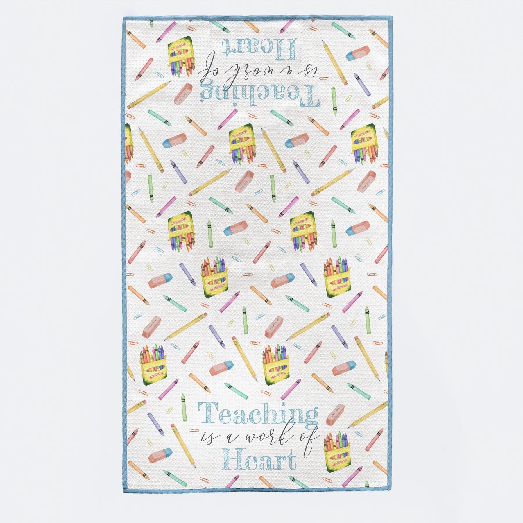Teaching is a Work of Heart Kitchen Towel Nola Tawk