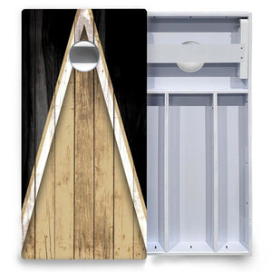 Team Color Triangle Cornhole Boards - All Weather Series by Cornhole Solutions, Southern food gift detail photo 4