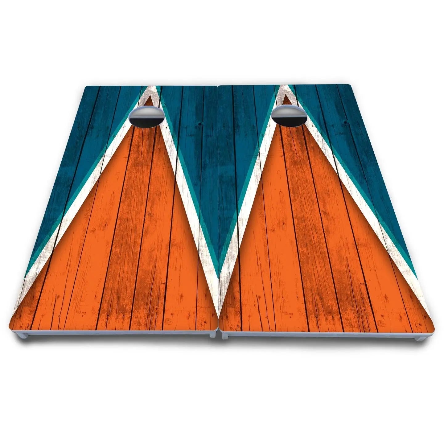 Team Color Triangle Cornhole Boards - All Weather Series by Cornhole Solutions, Southern food gift detail photo 18