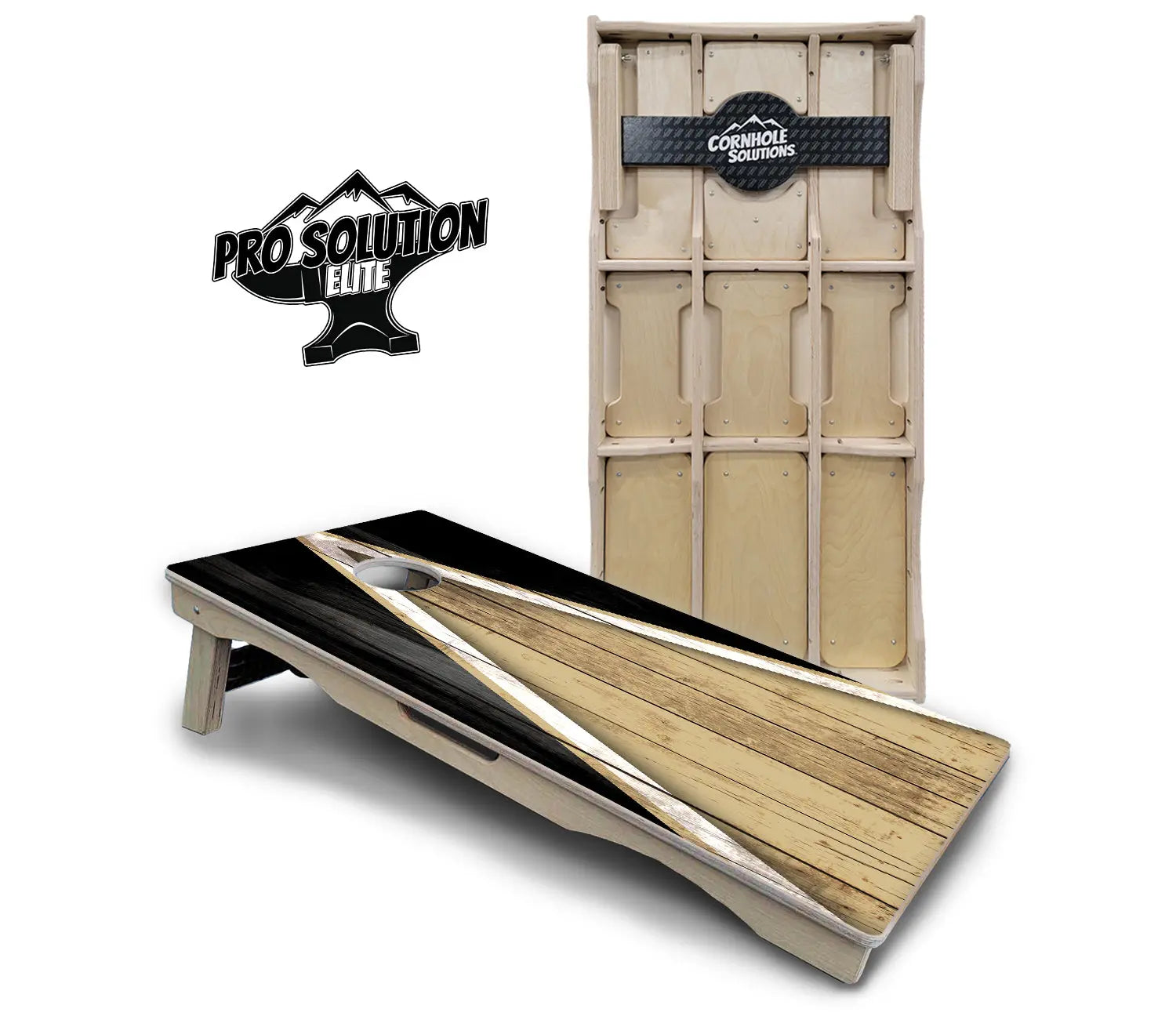 Team Color Triangle Cornhole Boards - Pro Solution Elite Series Cornhole Solutions