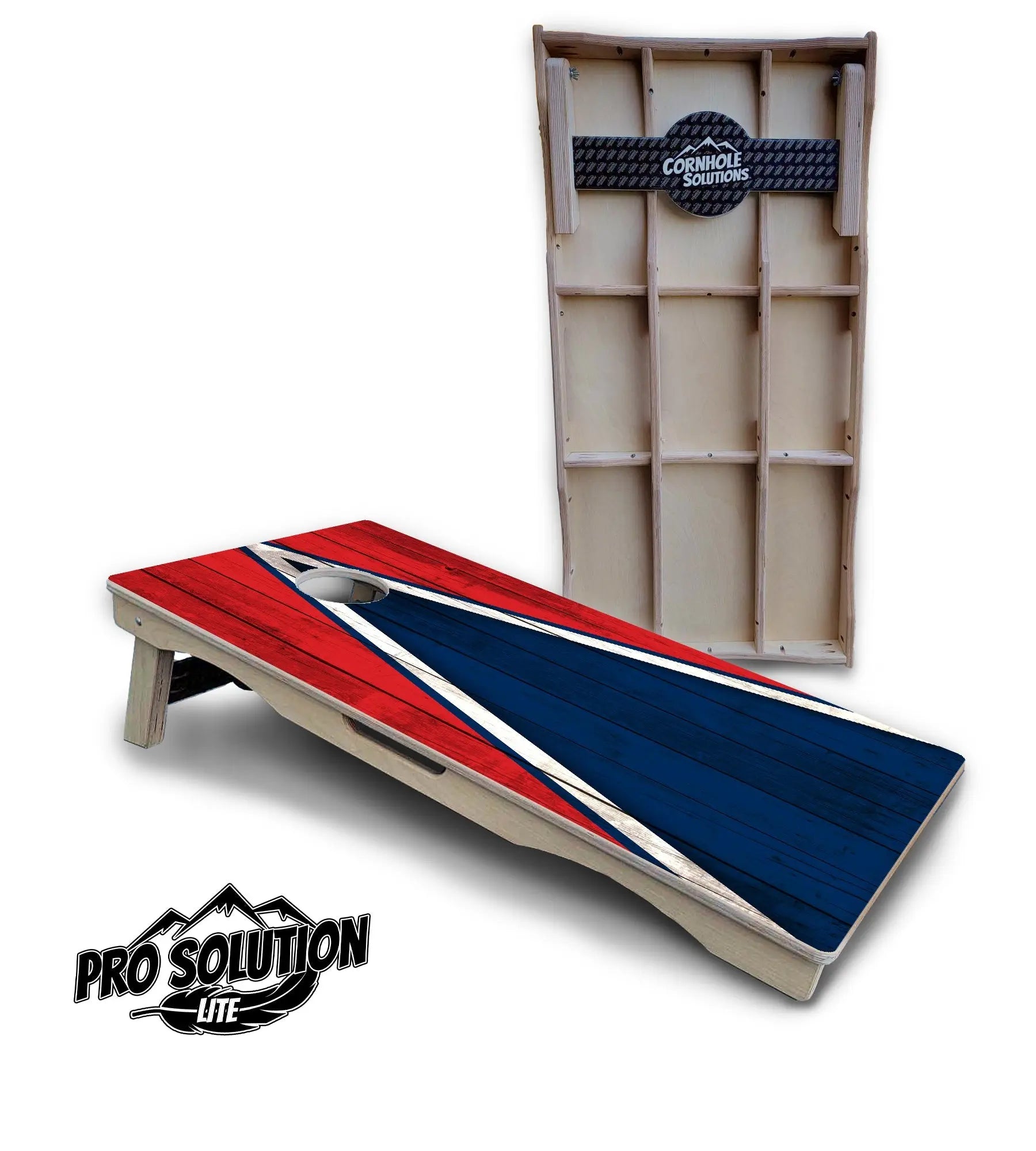 Team Color Triangle Cornhole Boards - Pro Solution Lite Series by Cornhole Solutions, Southern food gift detail photo 22