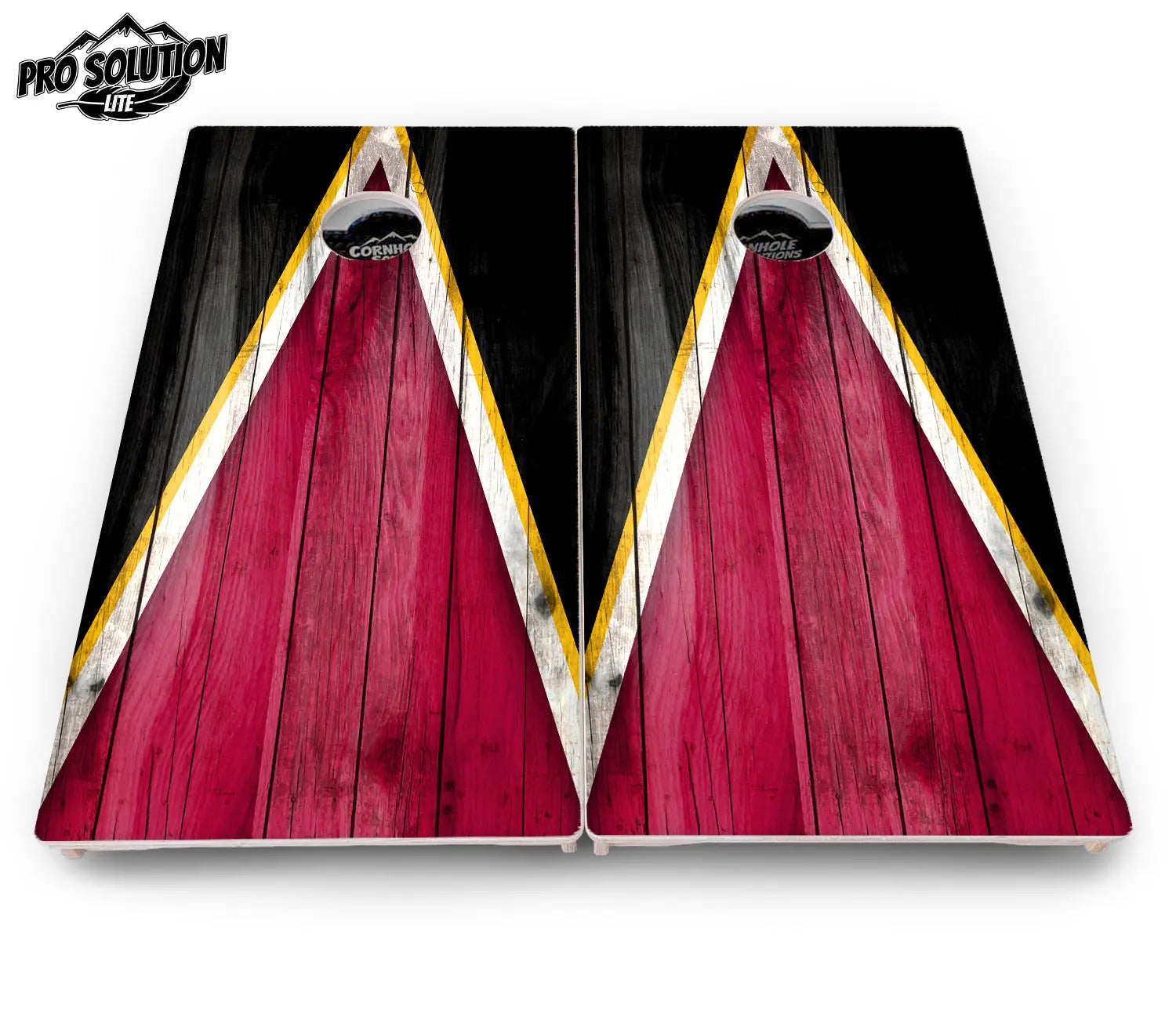 Team Color Triangle Cornhole Boards - Pro Solution Lite Series by Cornhole Solutions, Southern food gift detail photo 33