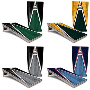 Team Color Triangle Cornhole Boards - Professional Tournament Series by Cornhole Solutions, Southern food gift detail photo 3