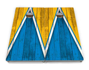 Team Color Triangle Cornhole Boards - Professional Tournament Series by Cornhole Solutions, Southern food gift detail photo 7