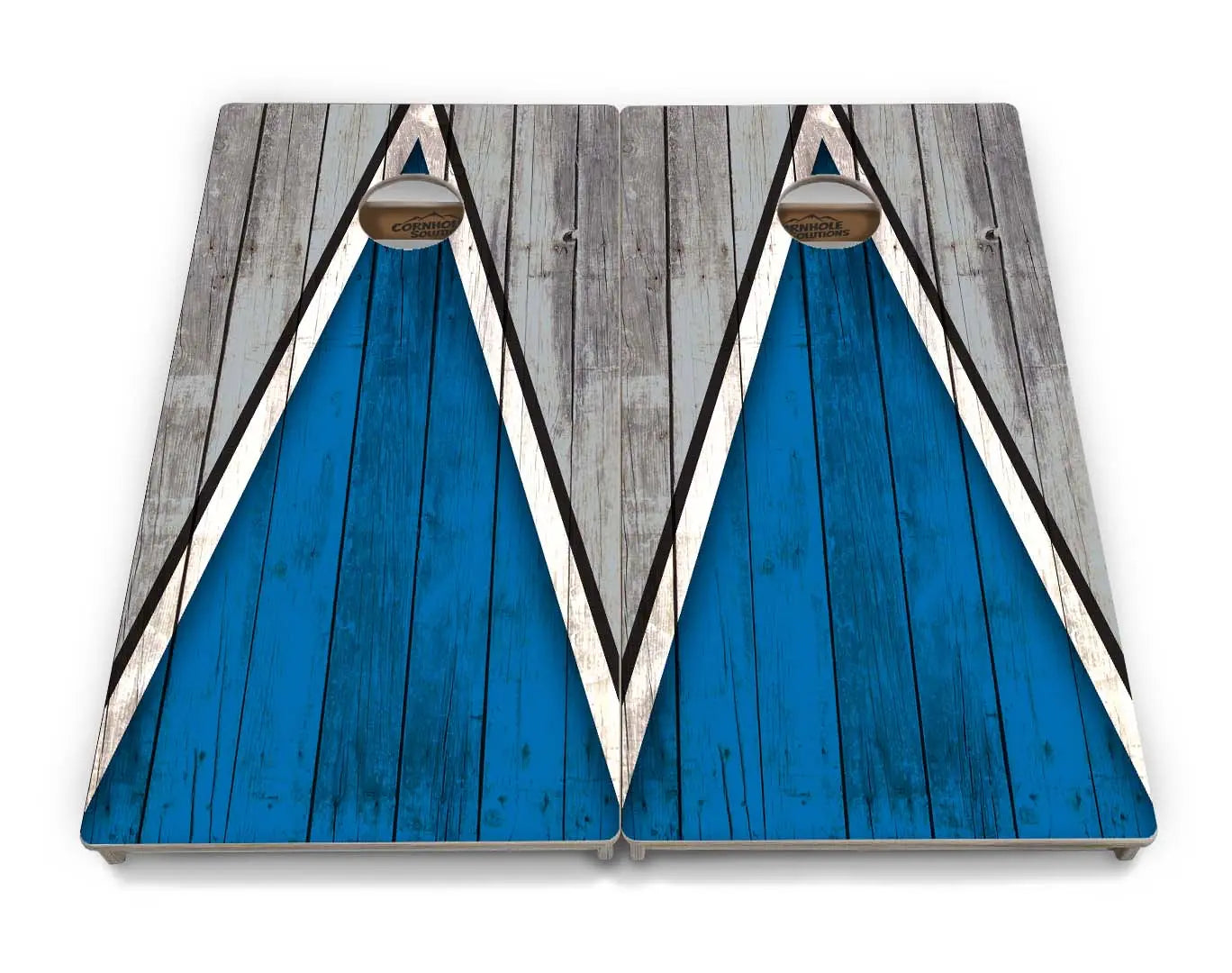 Team Color Triangle Cornhole Boards - Professional Tournament Series by Cornhole Solutions, Southern food gift detail photo 8