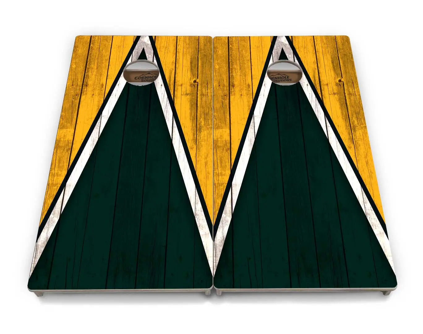 Team Color Triangle Cornhole Boards - Professional Tournament Series by Cornhole Solutions, Southern food gift detail photo 9