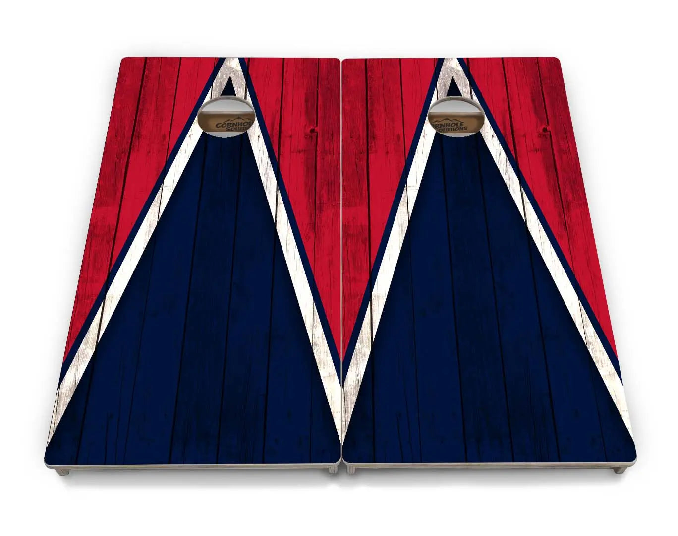 Team Color Triangle Cornhole Boards - Professional Tournament Series by Cornhole Solutions, Southern food gift detail photo 12