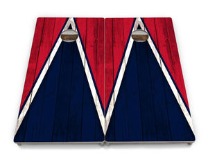Team Color Triangle Cornhole Boards - Professional Tournament Series by Cornhole Solutions, Southern food gift detail photo 12