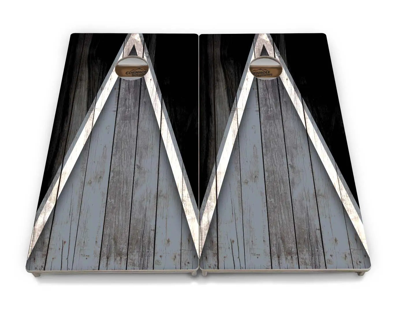 Team Color Triangle Cornhole Boards - Professional Tournament Series by Cornhole Solutions, Southern food gift detail photo 13