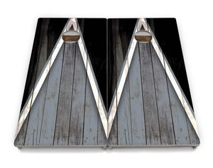 Team Color Triangle Cornhole Boards - Professional Tournament Series by Cornhole Solutions, Southern food gift detail photo 13